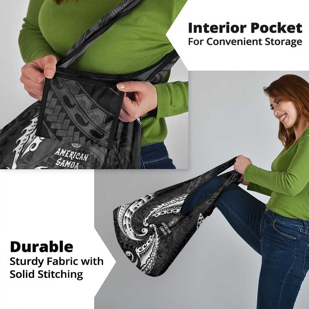 AAPI Heritage Month Grocery Bag American Samoa Polynesian Tribal Wave