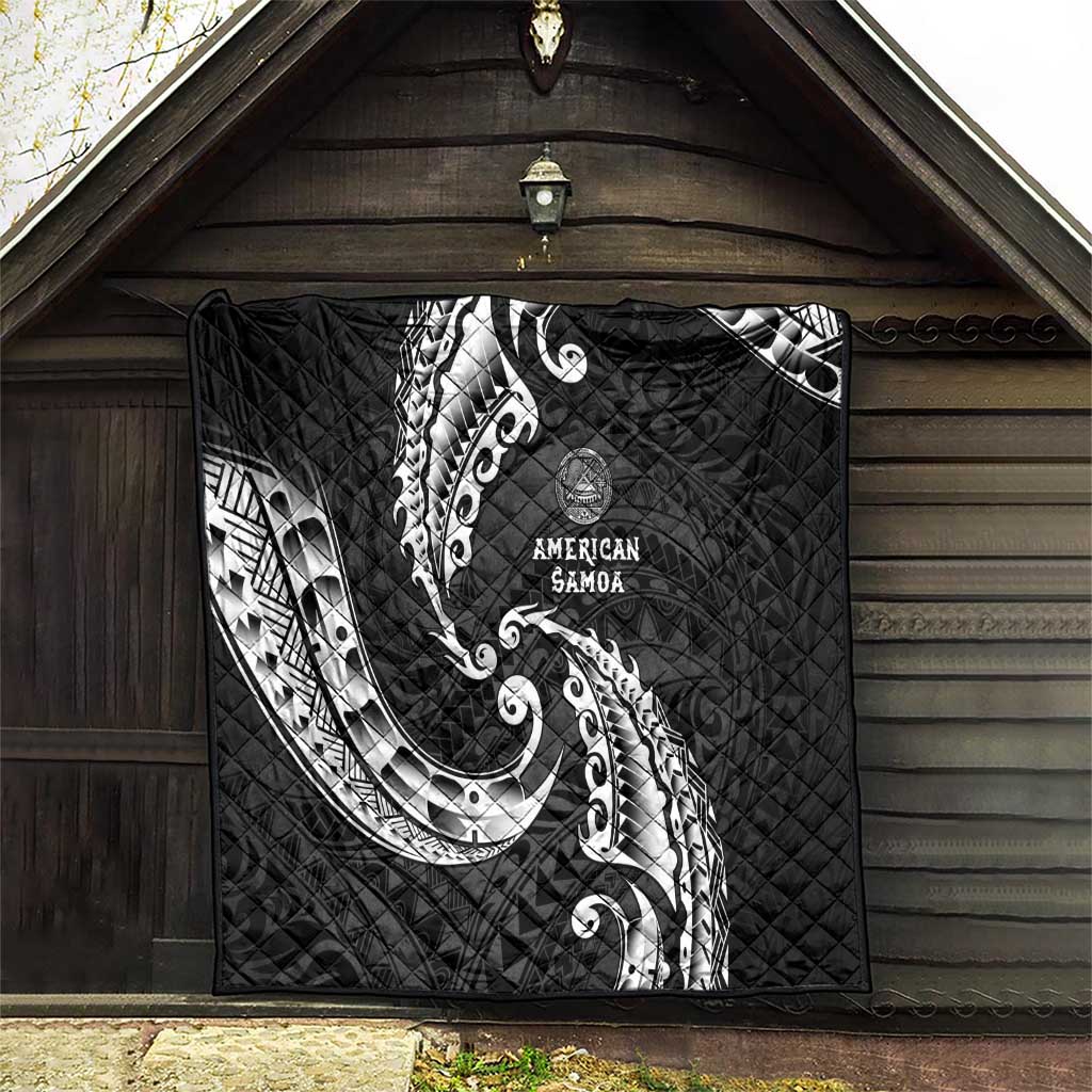 AAPI Heritage Month Quilt American Samoa Polynesian Tribal Wave