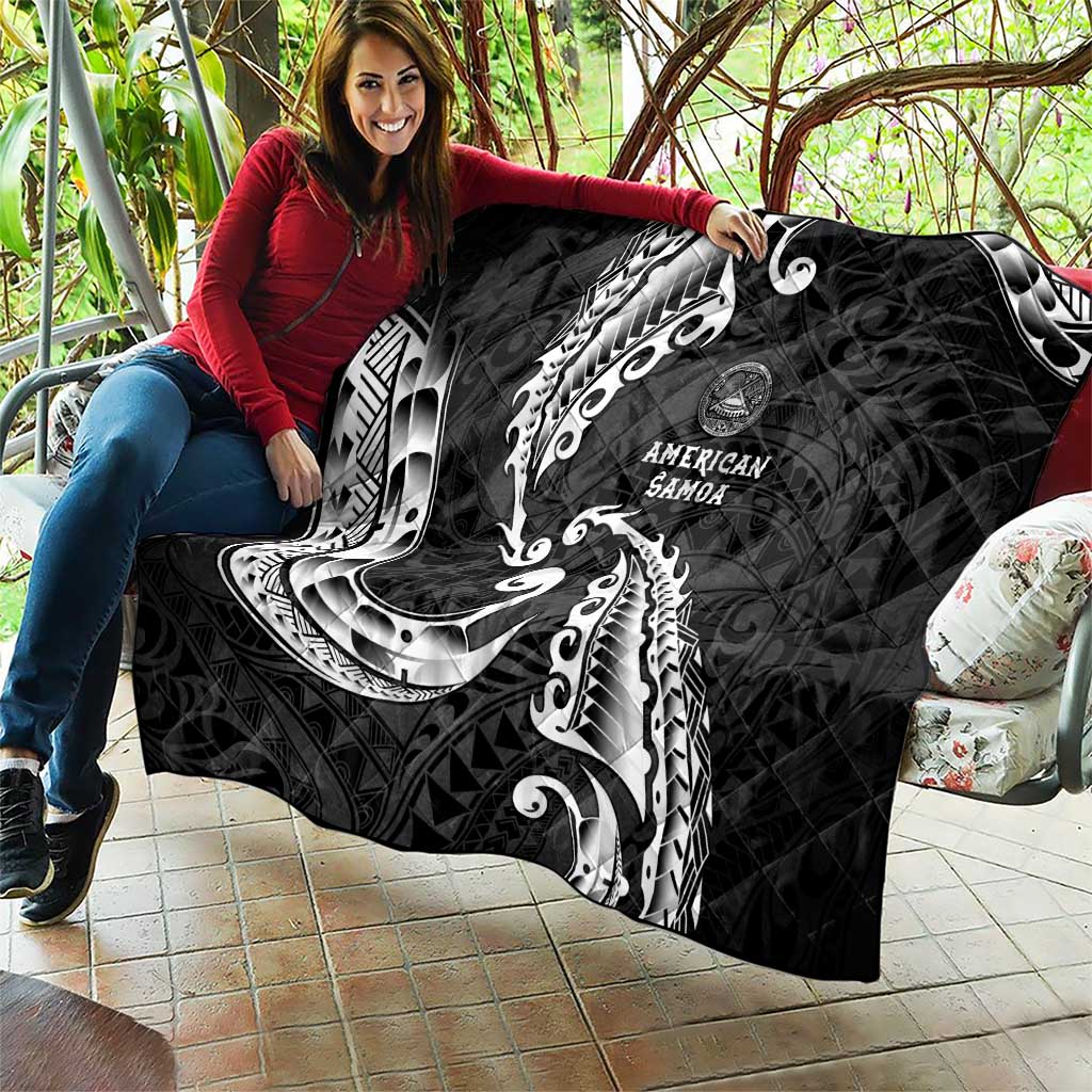 AAPI Heritage Month Quilt American Samoa Polynesian Tribal Wave