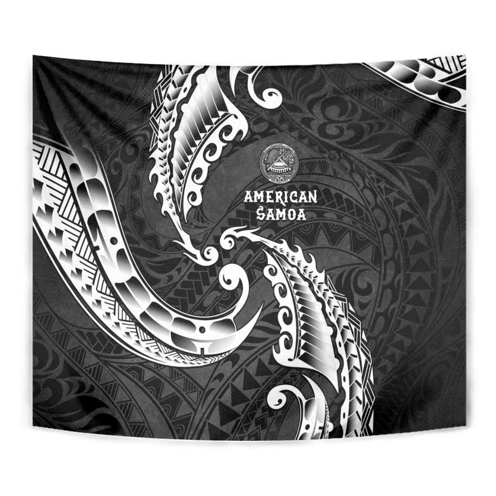 AAPI Heritage Month Tapestry American Samoa Polynesian Tribal Wave