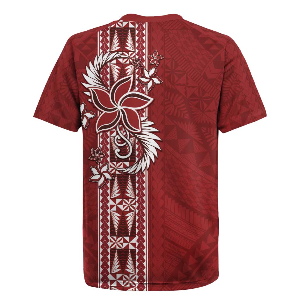 Tonga Language Week Rugby Jersey Malo e Lelei Kupesi Ngatu Pattern