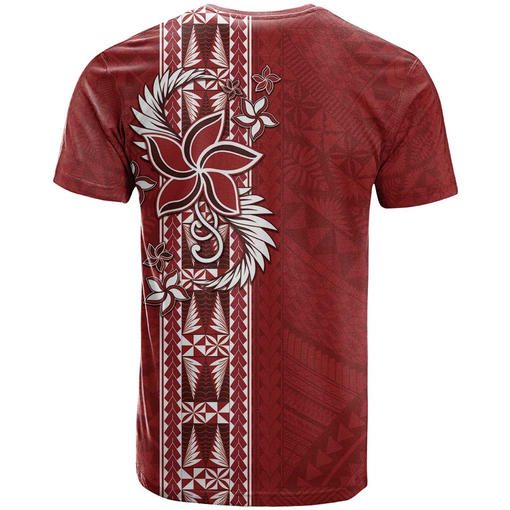 Tonga Language Week T Shirt Malo e Lelei Kupesi Ngatu Pattern LT05 - Polynesian Pride