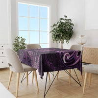 Aotearoa New Zealand Crocodile Tablecloth Silver Fern Maori Pattern