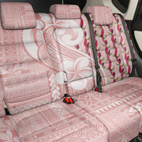 Samoa Teuila Back Car Seat Cover Pink Samoan Siapo Motifs LT05 - Polynesian Pride