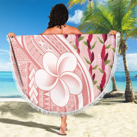 Samoa Teuila Beach Blanket Pink Samoan Siapo Motifs LT05 - Polynesian Pride
