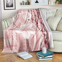 Samoa Teuila Blanket Pink Samoan Siapo Motifs LT05 Pink - Polynesian Pride