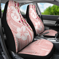 Samoa Teuila Car Seat Cover Pink Samoan Siapo Motifs LT05 - Polynesian Pride