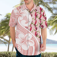 Samoa Teuila Hawaiian Shirt Pink Samoan Siapo Motifs LT05 - Polynesian Pride