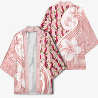 Samoa Teuila Kimono Pink Samoan Siapo Motifs LT05 - Polynesian Pride