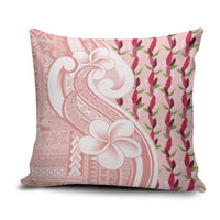Samoa Teuila Pillow Cover Pink Samoan Siapo Motifs LT05 Pink - Polynesian Pride