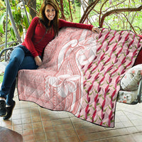 Samoa Teuila Quilt Pink Samoan Siapo Motifs LT05 - Polynesian Pride