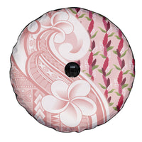 Samoa Teuila Spare Tire Cover Pink Samoan Siapo Motifs LT05 - Polynesian Pride