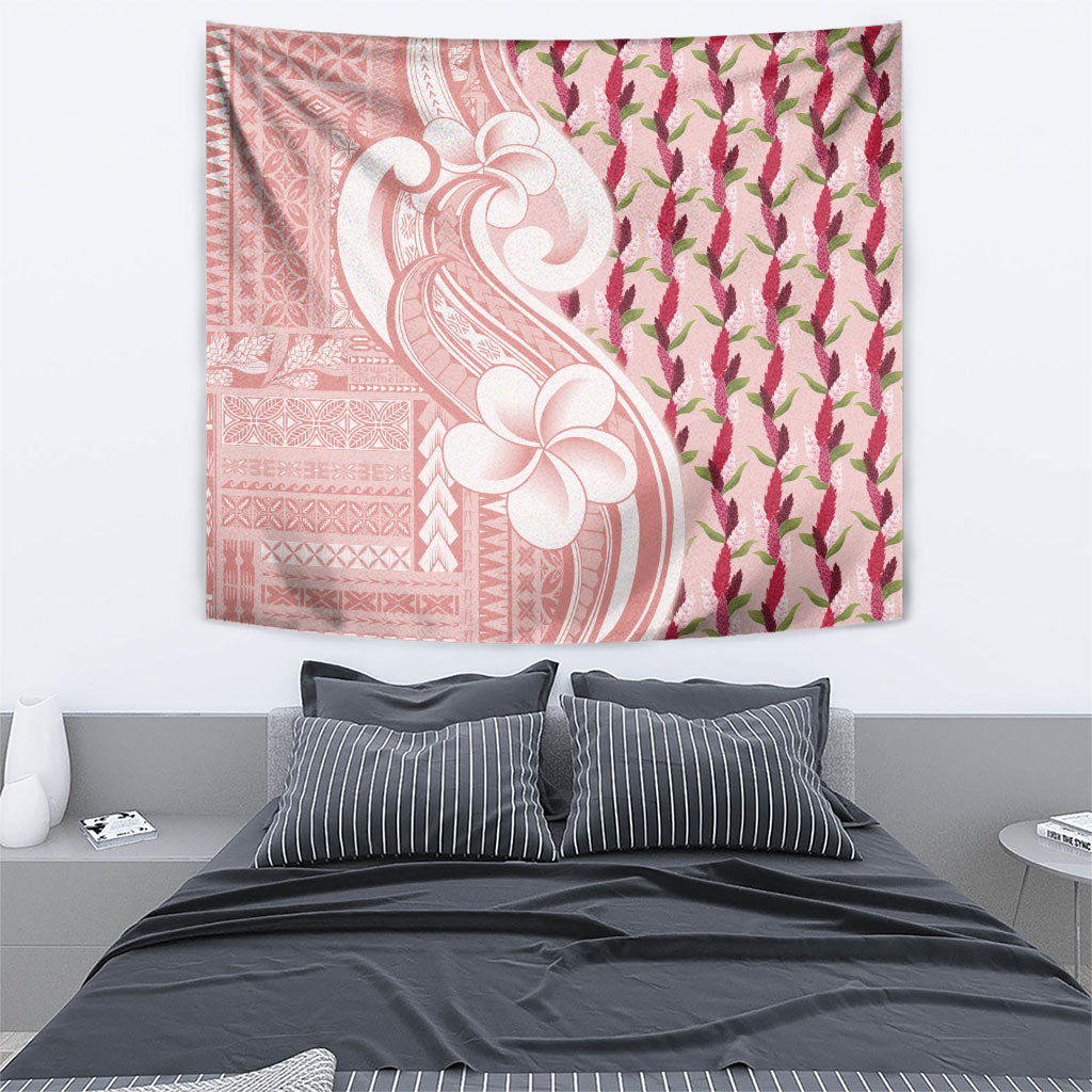 Samoa Teuila Tapestry Pink Samoan Siapo Motifs LT05 - Polynesian Pride