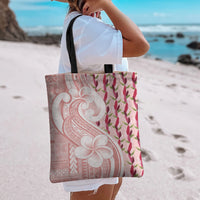 Samoa Teuila Tote Bag Pink Samoan Siapo Motifs LT05 - Polynesian Pride
