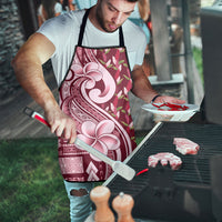 Samoa Teuila Apron Maroon Samoan Siapo Motifs LT05 - Polynesian Pride
