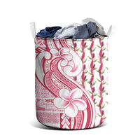 Samoa Teuila Laundry Basket White Samoan Siapo Motifs LT05 - Polynesian Pride