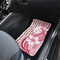 Samoa Teuila Car Mats White Samoan Siapo Motifs LT05 - Polynesian Pride
