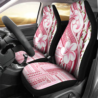 Samoa Teuila Car Seat Cover White Samoan Siapo Motifs LT05 - Polynesian Pride