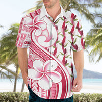 Samoa Teuila Hawaiian Shirt White Samoan Siapo Motifs LT05 - Polynesian Pride