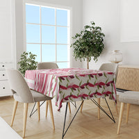 Samoa Teuila Tablecloth White Samoan Siapo Motifs LT05 - Polynesian Pride