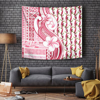 Samoa Teuila Tapestry White Samoan Siapo Motifs LT05 White - Polynesian Pride