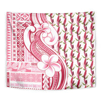 Samoa Teuila Tapestry White Samoan Siapo Motifs LT05 - Polynesian Pride