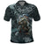 Hawaii Mo'o Lizard God Polo Shirt Polynesian Style
