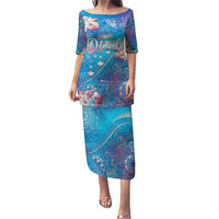 Happy Diwali Festival Puletasi Diya Lamp Rangoli With Polynesian Pattern