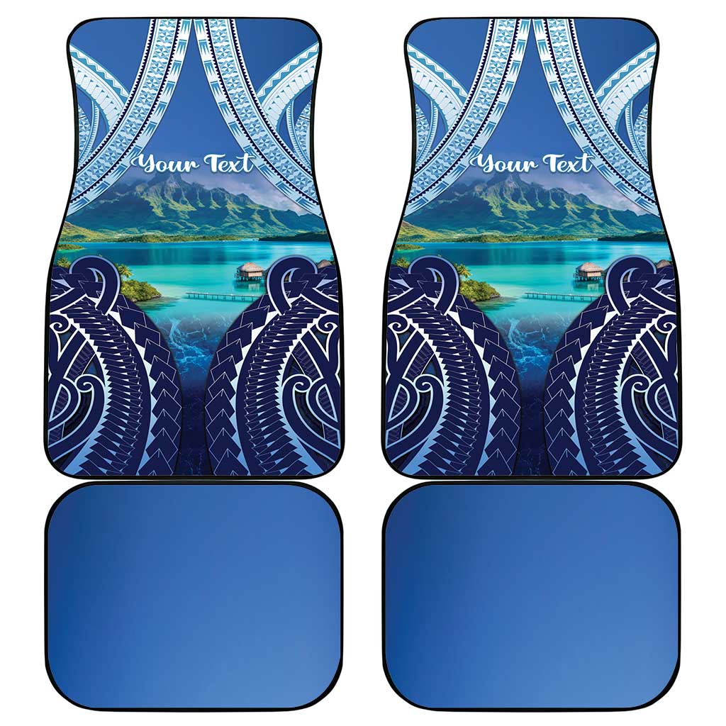 French Polynesia Bora Bora Car Mats Beach Landscape Polynesian Style