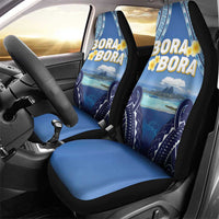 French Polynesia Bora Bora Car Seat Cover Beach Landscape Polynesian Style