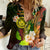 Personalised Hawaii State Motto Women Casual Shirt Hawaiian Tribal Reggae Hammerhead Shark LT05 Female Reggae - Polynesian Pride