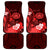 Personalised Hawaii State Motto Car Mats Hawaiian Tribal Red Hammerhead Shark LT05 Red - Polynesian Pride