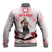 New Zealand Women's Day Baseball Jacket Maori Wahine Polynesian Pattern LT05 - Polynesian Pride