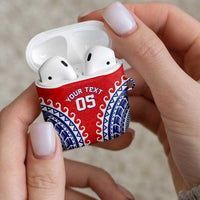 Custom Tuamotu Archipelago AirPods Case Polynesian Tribal Tattoo