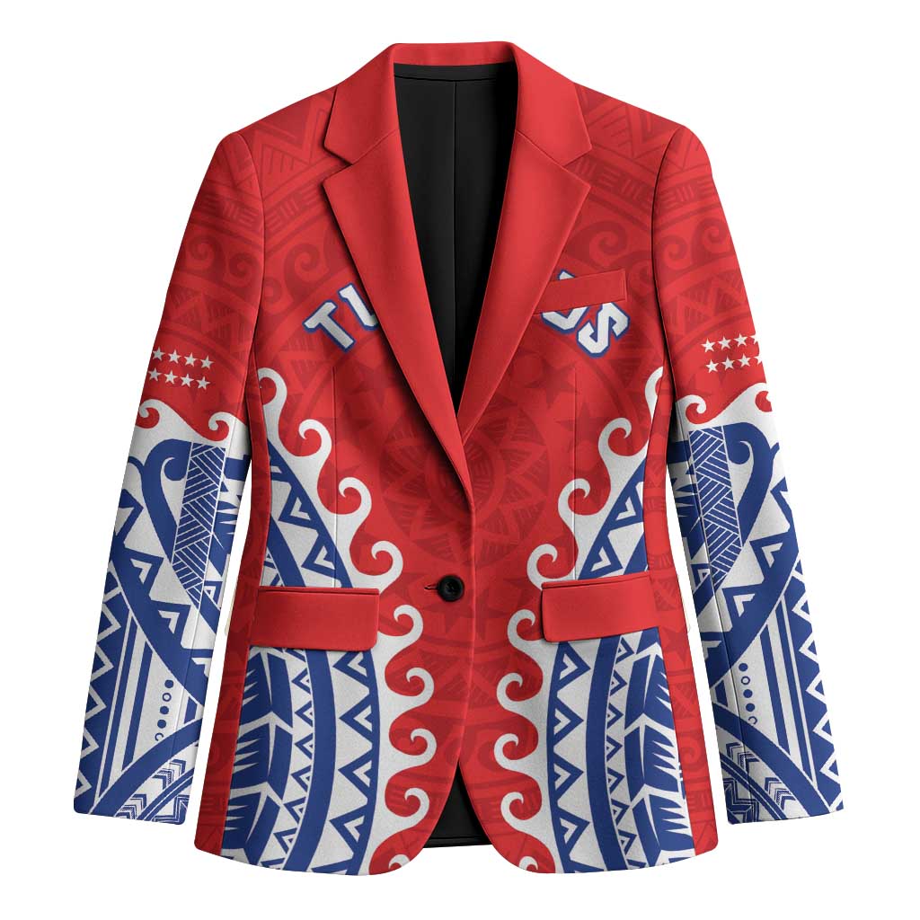 Custom Tuamotu Archipelago Blazer Polynesian Tribal Tattoo