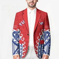 Custom Tuamotu Archipelago Blazer Polynesian Tribal Tattoo