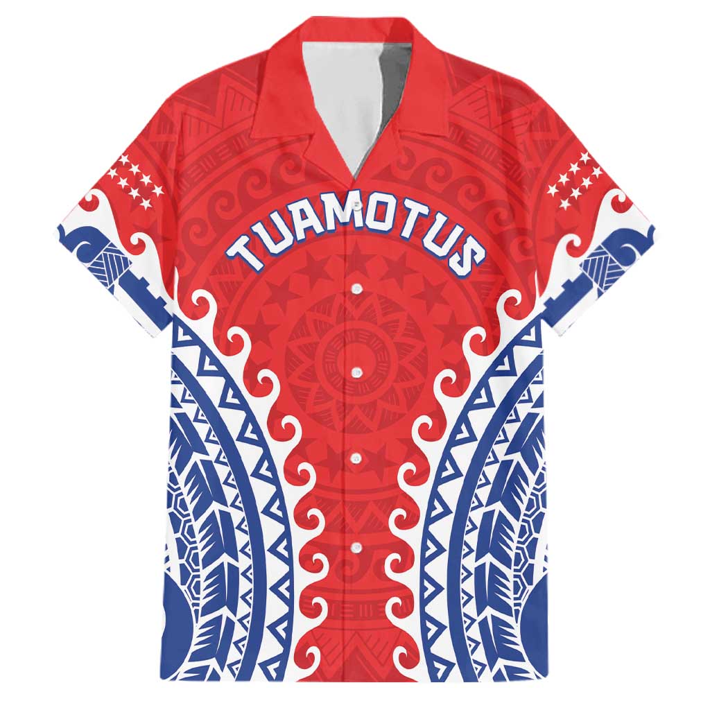 Custom Tuamotu Archipelago Family Matching Long Sleeve Bodycon Dress and Hawaiian Shirt Polynesian Tribal Tattoo