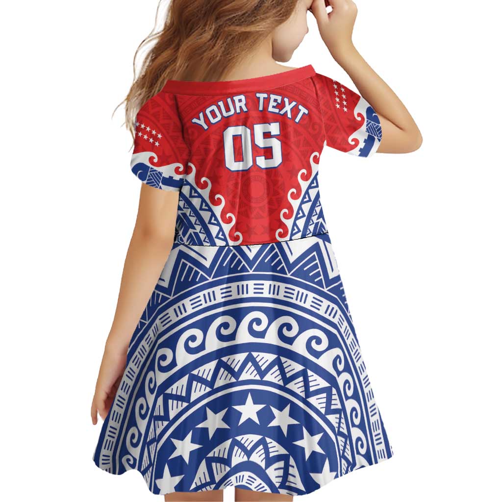 Custom Tuamotu Archipelago Family Matching Off Shoulder Maxi Dress and Hawaiian Shirt Polynesian Tribal Tattoo
