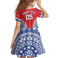 Custom Tuamotu Archipelago Family Matching Summer Maxi Dress and Hawaiian Shirt Polynesian Tribal Tattoo