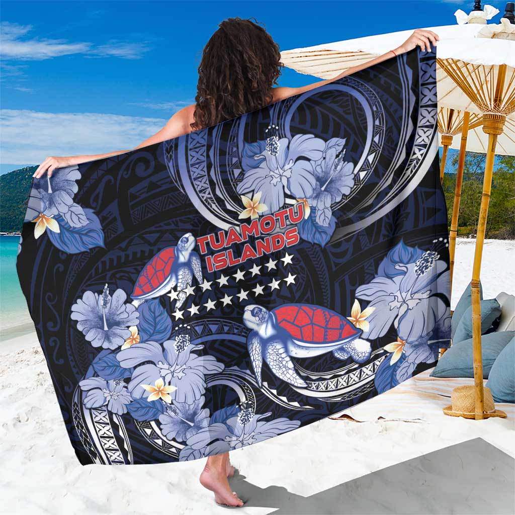 Tuamotu Islands Sarong Polynesian Pattern With Turtle