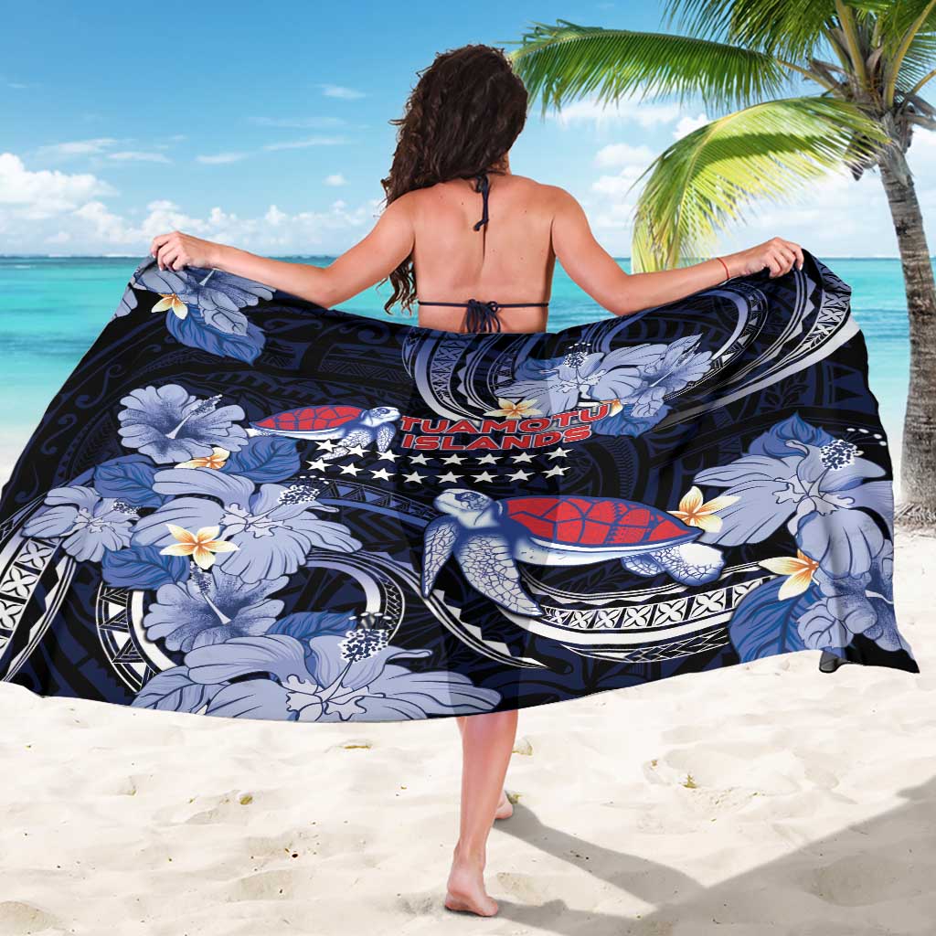 Tuamotu Islands Sarong Polynesian Pattern With Turtle