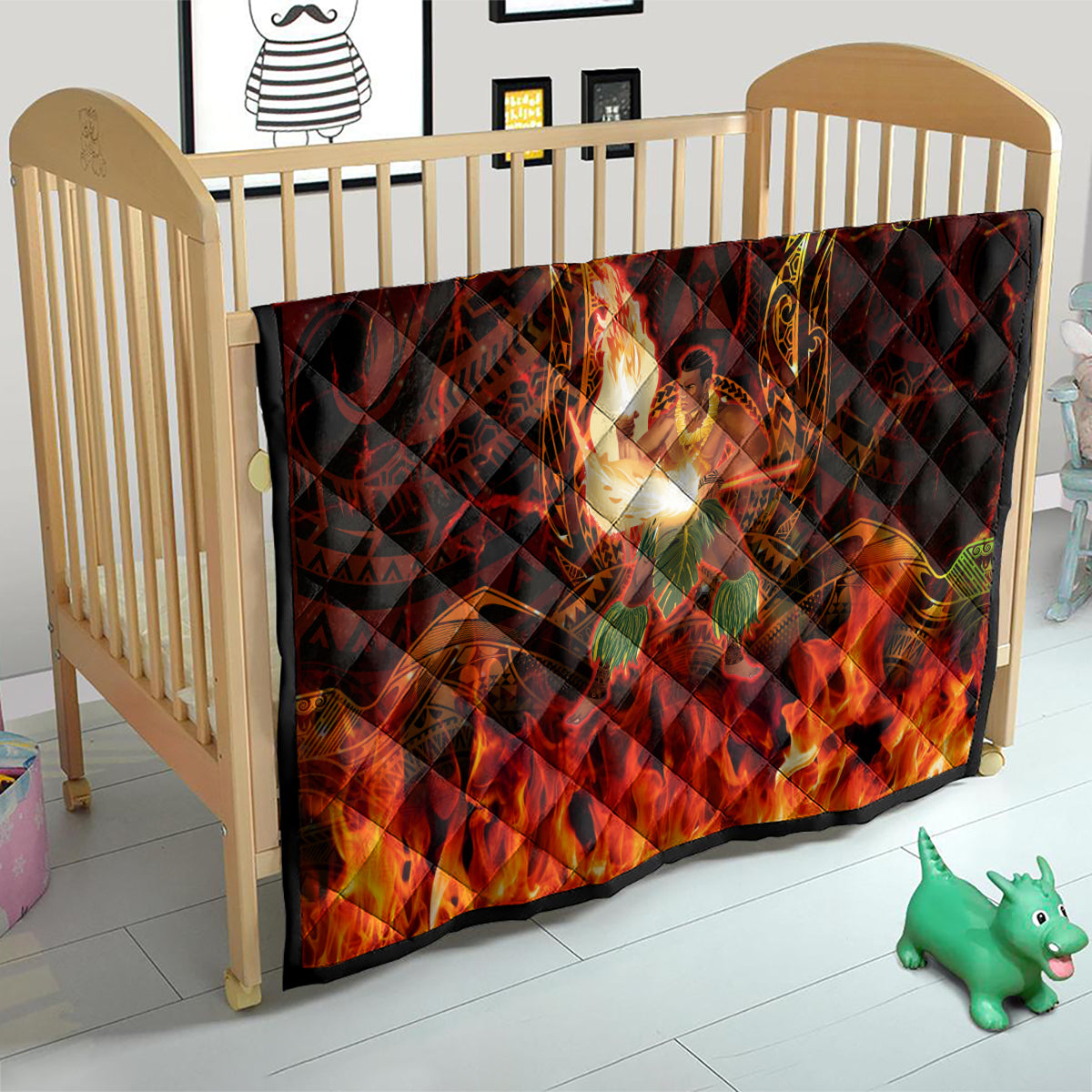 Samoa Siva Afi Festival Quilt Fire Knife Dancing