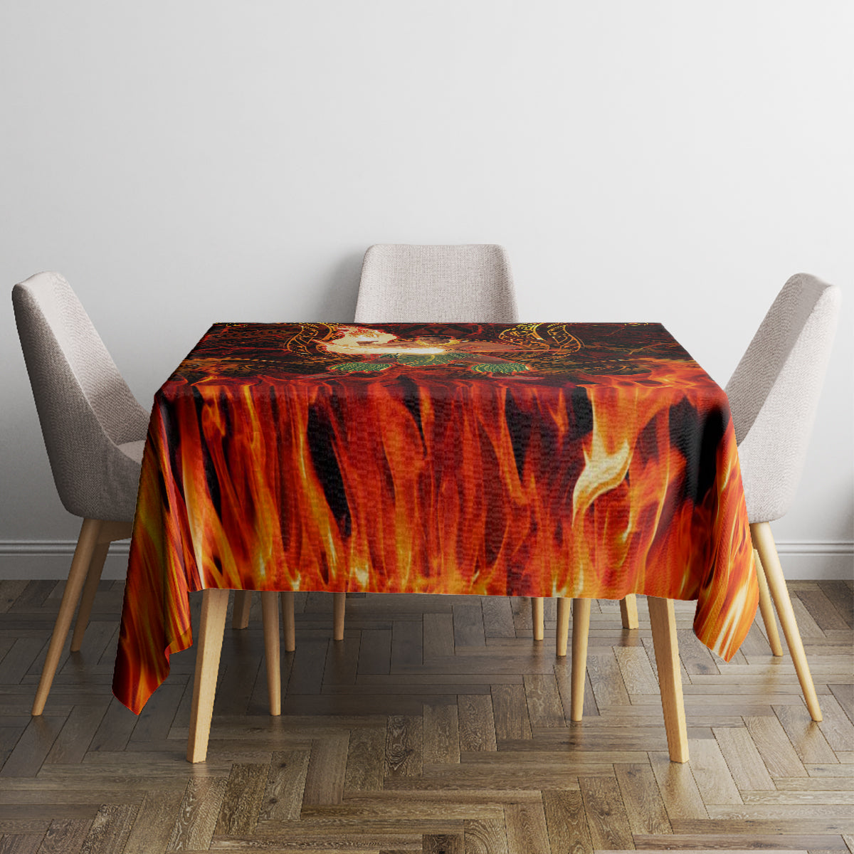 Samoa Siva Afi Festival Tablecloth Fire Knife Dancing