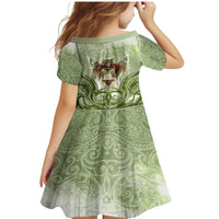 New Zealand Maori Fairy Patupaiarehe Family Matching Mermaid Dress and Hawaiian Shirt Polynesian Style LT05 - Polynesian Pride