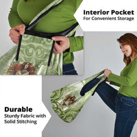 New Zealand Maori Fairy Patupaiarehe Grocery Bag Polynesian Style