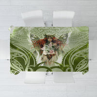 New Zealand Maori Fairy Patupaiarehe Tablecloth Polynesian Style LT05 Red - Polynesian Pride