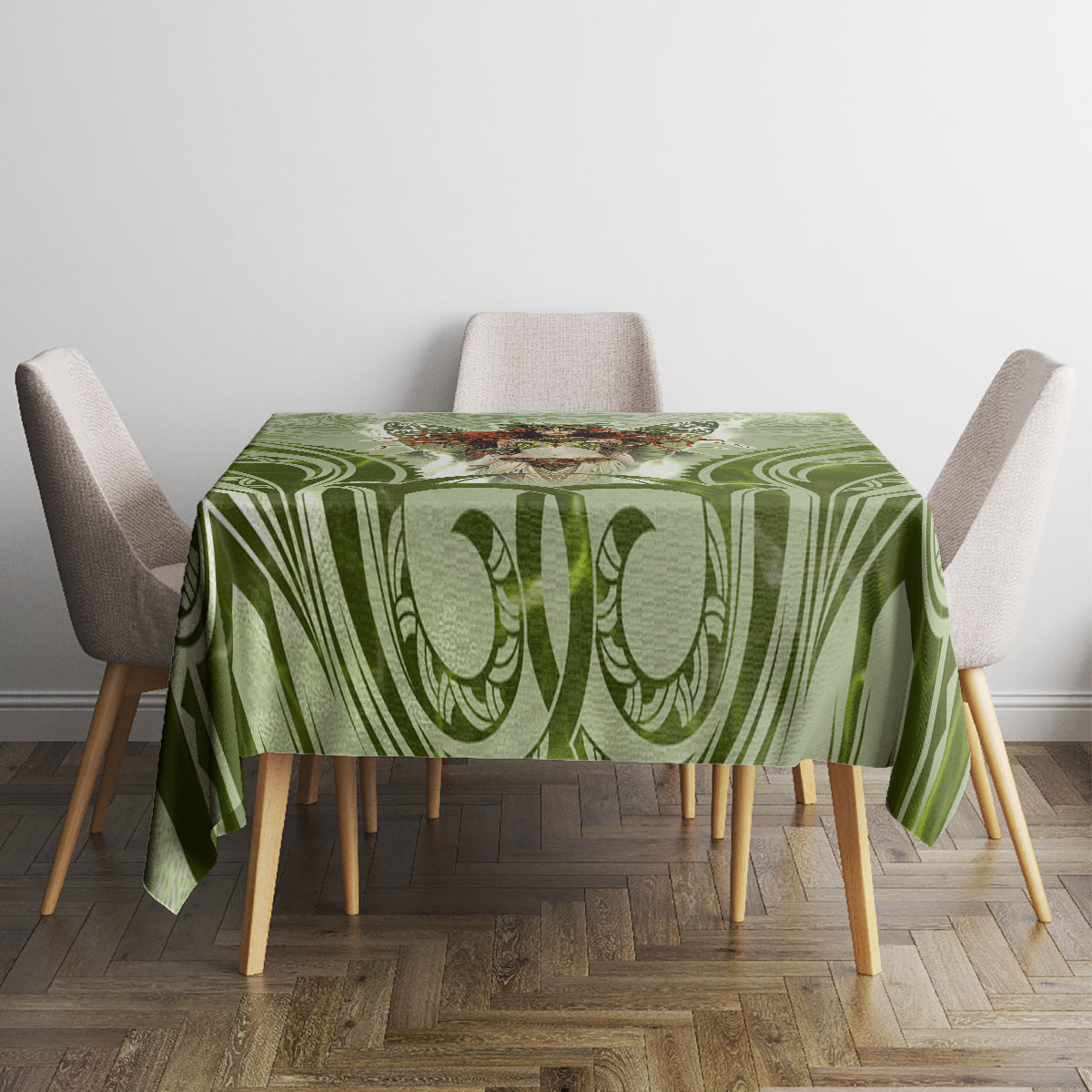 New Zealand Maori Fairy Patupaiarehe Tablecloth Polynesian Style LT05 - Polynesian Pride