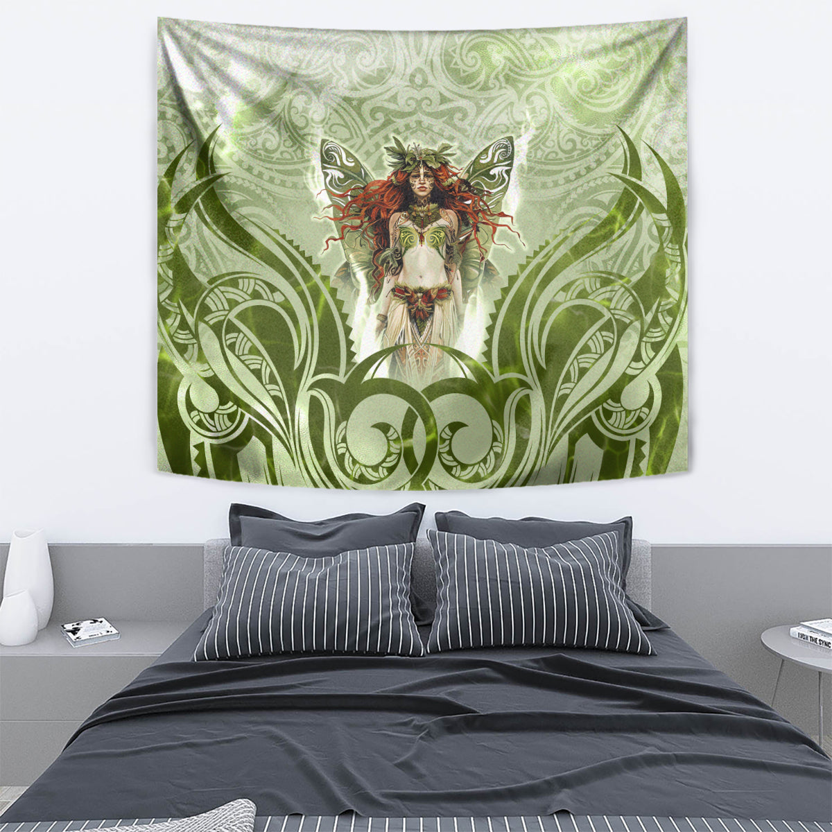 New Zealand Maori Fairy Patupaiarehe Tapestry Polynesian Style LT05 - Polynesian Pride