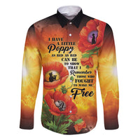 ANZAC Day Red Poppy Family Matching Mermaid Dress and Hawaiian Shirt Honoring The ANZAC Spirit