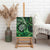 New Zealand Darts Canvas Wall Art Maori Koru Dartboard Green Flame